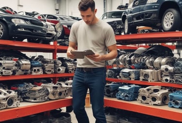 A vibrant hot rod car being expertly painted with high-quality clearcoat finish.