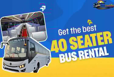 40 seater luxury bus interior and exterior view