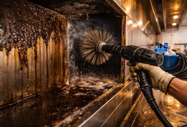 NFPA 96 compliant hood cleaning service