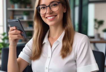 Illustration of AI connecting various platforms like WhatsApp, web, and social media.