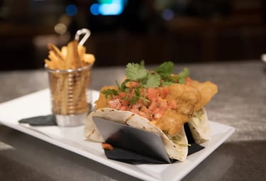 go for the fish tacos!