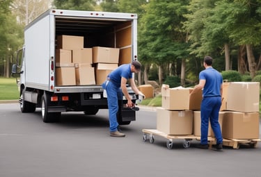 Technician fixing electrical wiring inside a residential building.