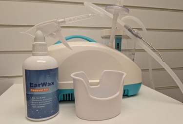 Ear microsuction & irrigation equipment used at Waverley Pharmacy Aberdeen