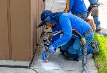 sidewalk leveling and lifting