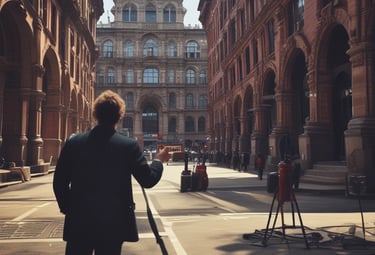 a man riding a skateboard down the side of a ramp