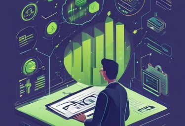 Line-art icon symbolizing social media advertising on Facebook, Instagram, and LinkedIn.