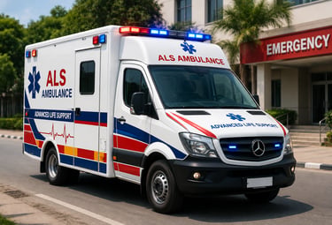 ALS Ambulance Service Lucknow