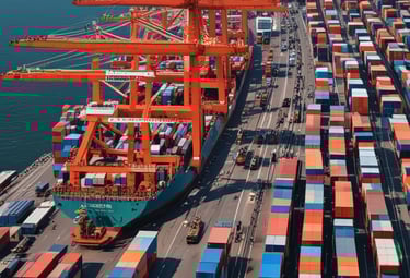 Team discussing renewable energy projects with charts and laptops.