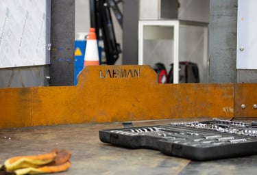 Steel Barrier that froms part of the FightFest Arena