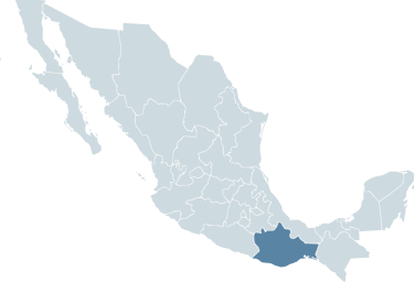 a map of mexico