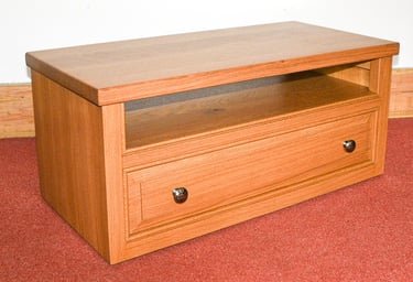 TV Console - Solid Oak
