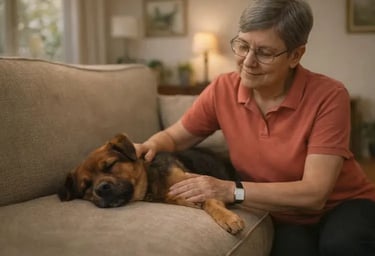 Ganzheitliche Tierbehandlung für Hunde und Katzen durch mobile Tierheilpraktikerin in Hannover