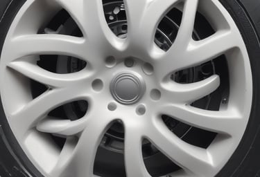 Close-up of a clean and detailed car interior with vacuuming in progress.