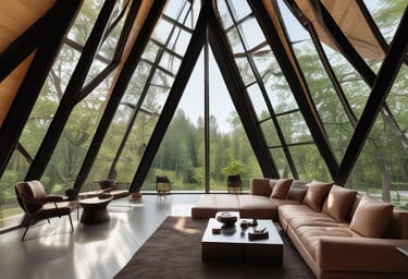 a living room with a couch and a couch