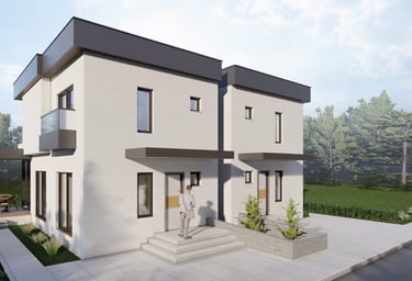 Muğla'nın Bodrum ilçesinde içerisinde at çiftliği ve müstakil evlerin bulunduğu inşaat projesi.