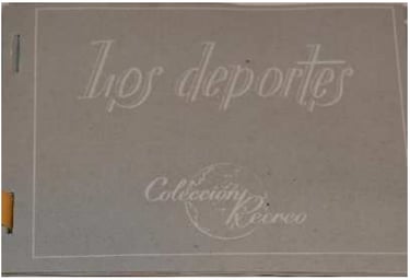 1950 Editorial Moval Coleccion Recreo Sports Card Album Los Deportes