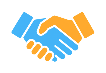 Image illustrates customer experience and partnership