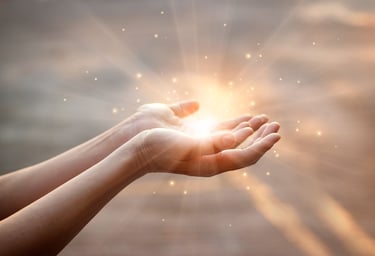 Mains lumineuses  Journée de guidance