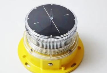 High-Visibility Solar Marine Lantern for Safe Navigation in Abu Dhabi, Dubai, UAE