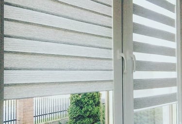 Rolete textile zi-noapte cu montaj