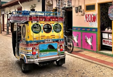 Tuk Tuk rue Guatapé