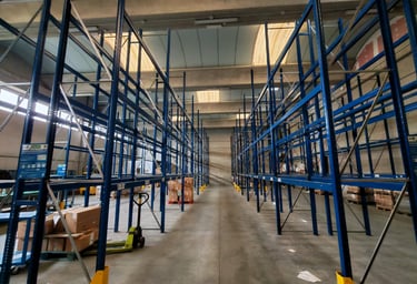 scaffalatura porta pallet