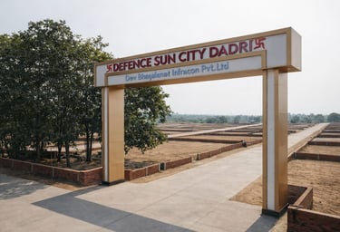 Gate of Defence Sun City in Greater Noida