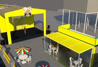 3D layout untuk pre event