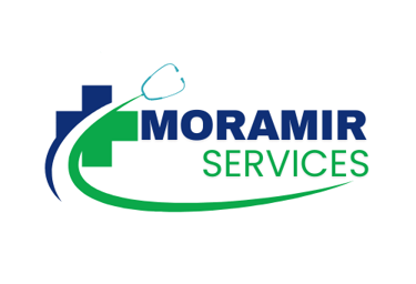 logo redes sociales moramir services dallas texas insumos médicos