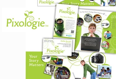 brand identity pixologie