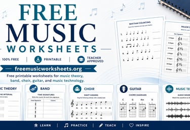 Free Music Worksheets