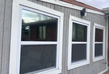 Example of 303 Customs' tinted windows on a Denver home.