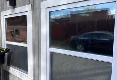 Example of 303 Customs' tinted windows on a Denver home.