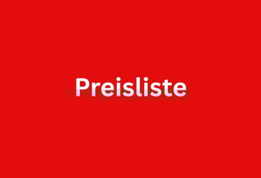 Preisliste