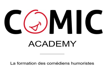 logo - cours stand up - comic academy - pascal daubias