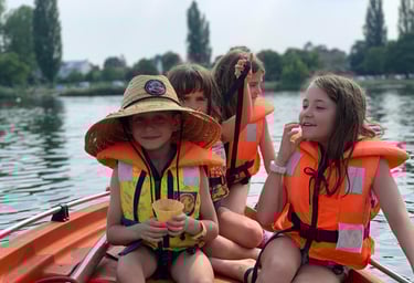 Kinder in der Segelschule III
