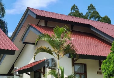 Genteng uPVC Royal Roof untuk Villa Pribadi di Bandung Jawa Barat
