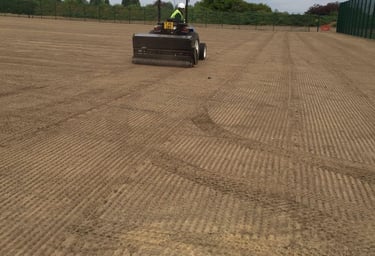 tractor works, levelling works, machinery