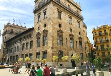 Fachada de la Diputación de Valencia