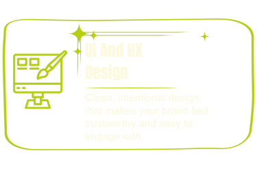 UI and UX design service for websites