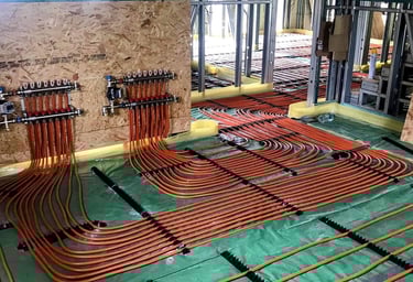 Under floor heating system