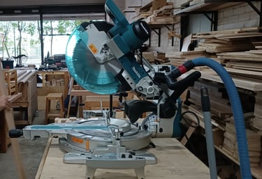 Method of using a mitre saw