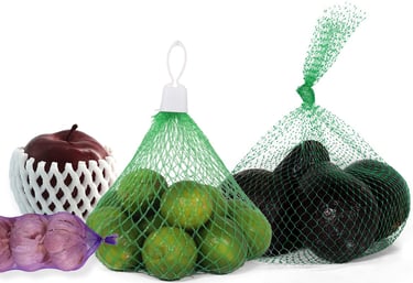 Malla para Empacar Frutas y verduras