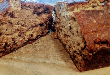 Banana Walnut Raisin Bread