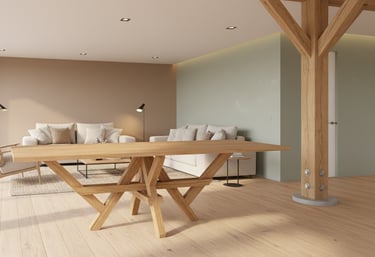 Pied de table moderne