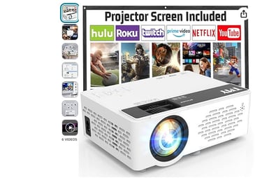 Mini Projector, Bluetooth Projector,portable projector