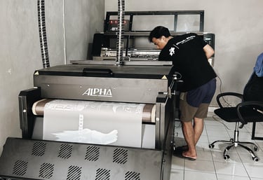Proses Print Sablon DTF Himade Studios