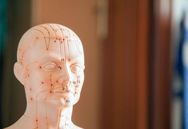 exemple de points d'acupuncture