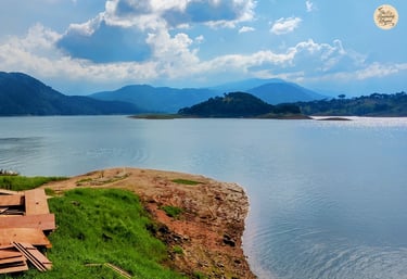 Umiam Lake - Shillong's most serene stretch of blue.
