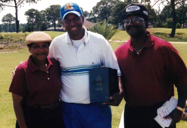 Par Four Golf Club image of black golf winner